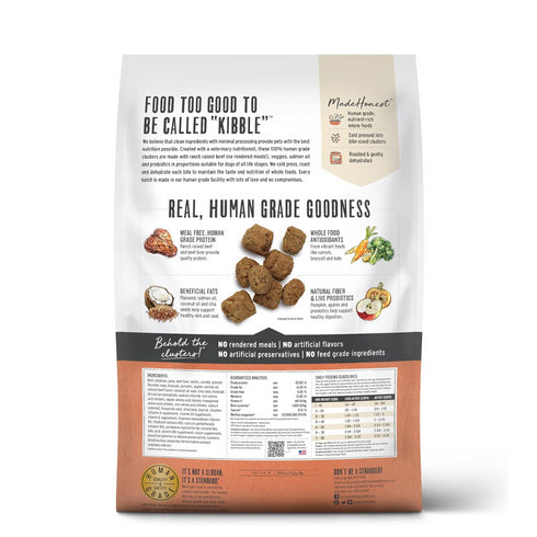 The Honest Kitchen Grain Free Beef Whole Food Clusters - Dry Dog Food - 10lb Bag